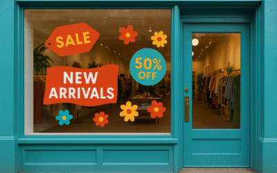 How to Use Custom Window Graphics to Increase Storefront Foot Traffic